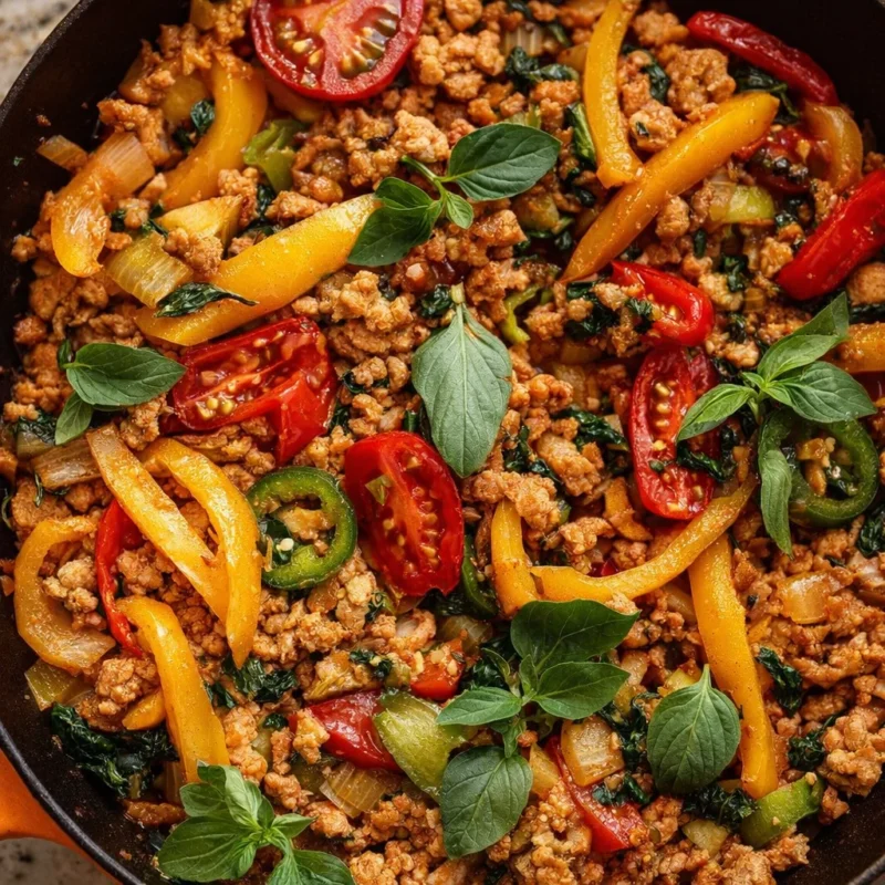 Delicious simple ground chicken recipes for quick and healthy dinners.
