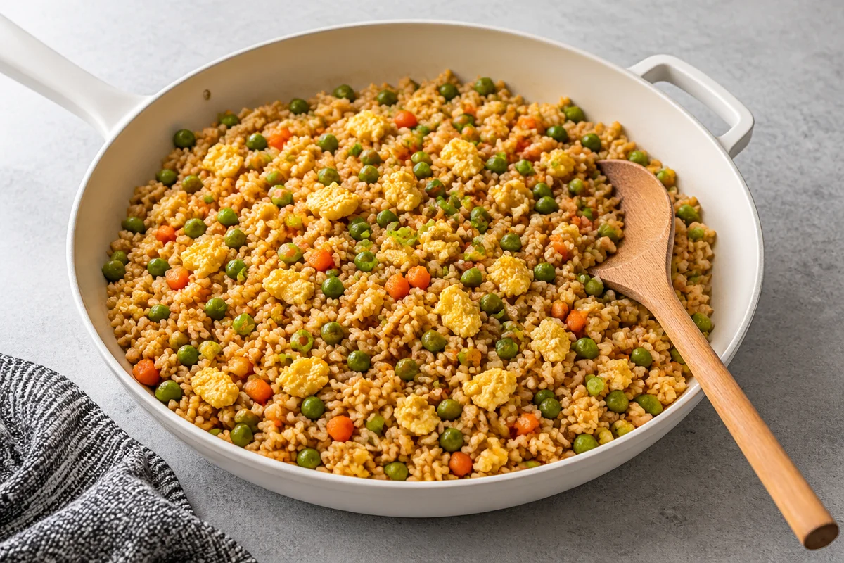 5-Ingredient Easy and Simple Fried Rice Recipe in 15 Minutes!