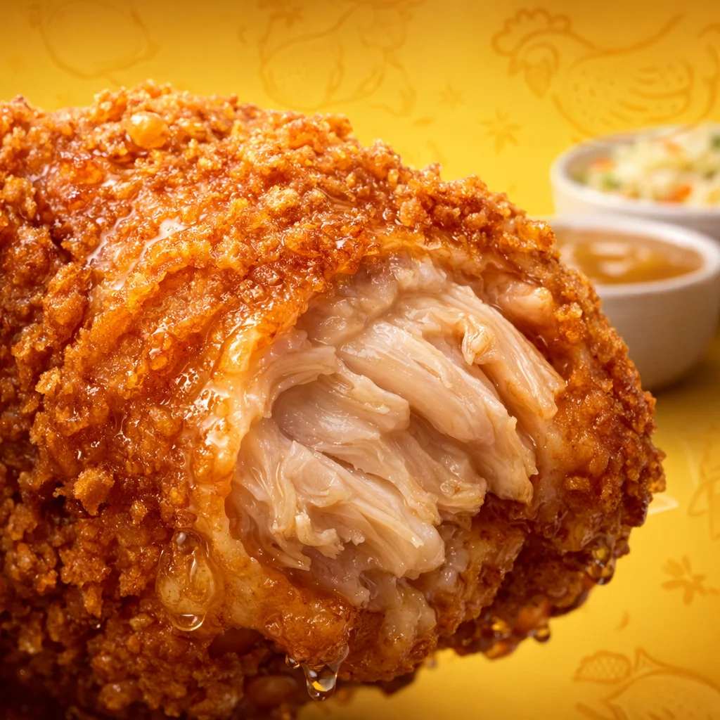 Lee's Famous Recipe Chicken deliciously prepared honey-dipped fried chicken meals.