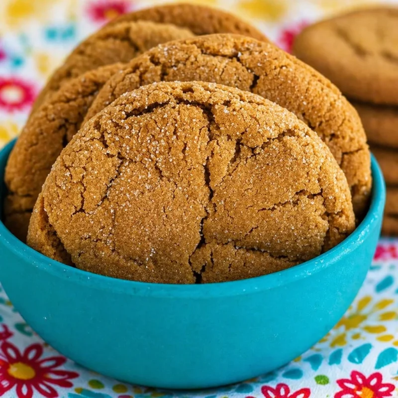 Close-up of soft gingerbread cookies decorated for the holidays.